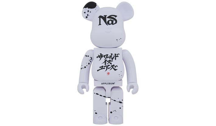 BE@RBRICK × NAS × APPLEBUM BE@RBRICK 1000％