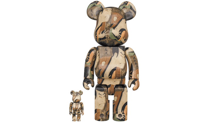 BE@RBRICK 東洲斎写楽 「三代目大谷鬼次の奴江戸兵衛」100％ & 400％