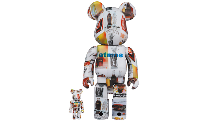 BE@RBRICK atmos × Coca-Cola TYPE-5 100％ & 400％