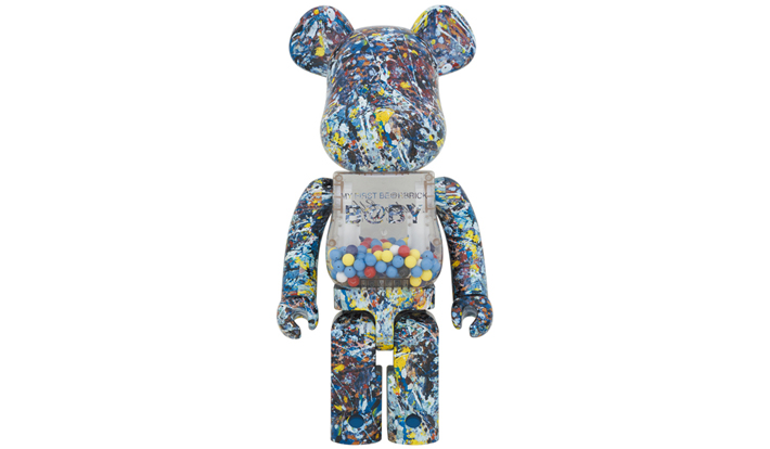 MY FIRST BE@RBRICK Jackson Pollock Studio Ver.1000％