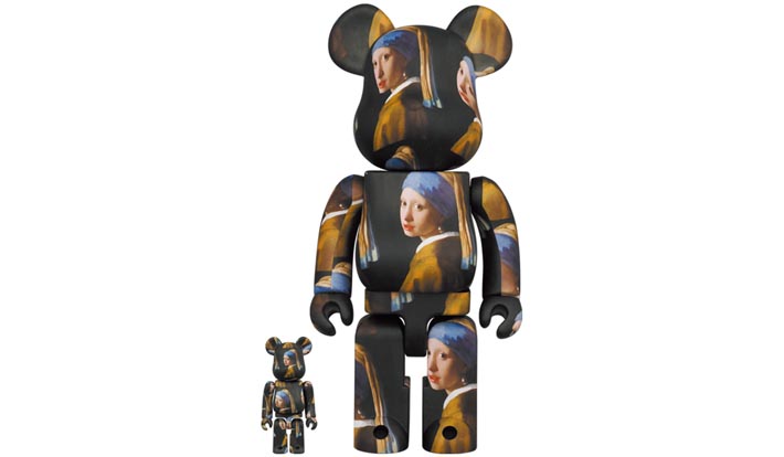 BE@RBRICK Johannes Vermeer「Girl with a Pearl Earring」100％ & 400％
