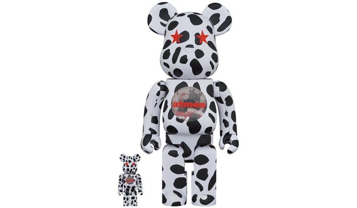 BE@RBRICK atmos Dalmatian 100％ & 400％