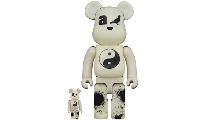 BE@RBRICK × atmos × STAPLE #4 100％ & 400％