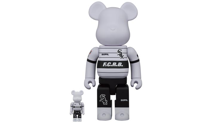 BE@RBRICK F.C.R.B. × MLB 100％ & 400％ (CHICAGO WHITE SOX)