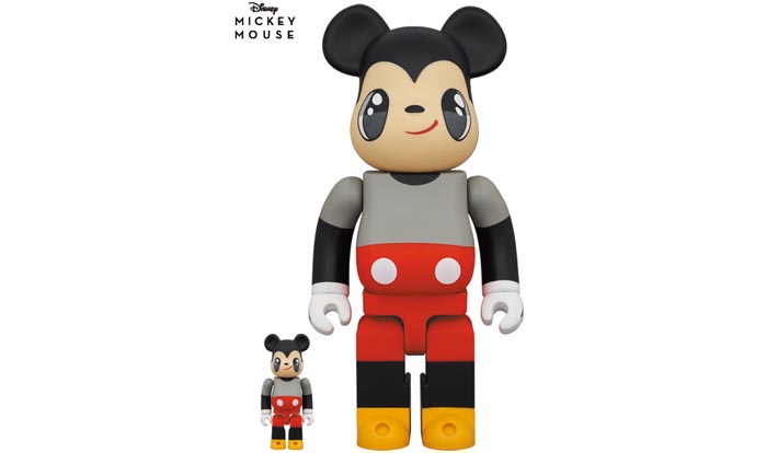 BE@RBRICK Javier Calleja MICKEY MOUSE 100％ & 400％