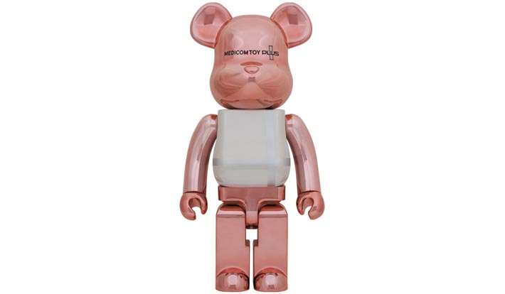 BE@RBRICK MEDICOM TOY PLUS PINK GOLD CHROME Ver. 1000％