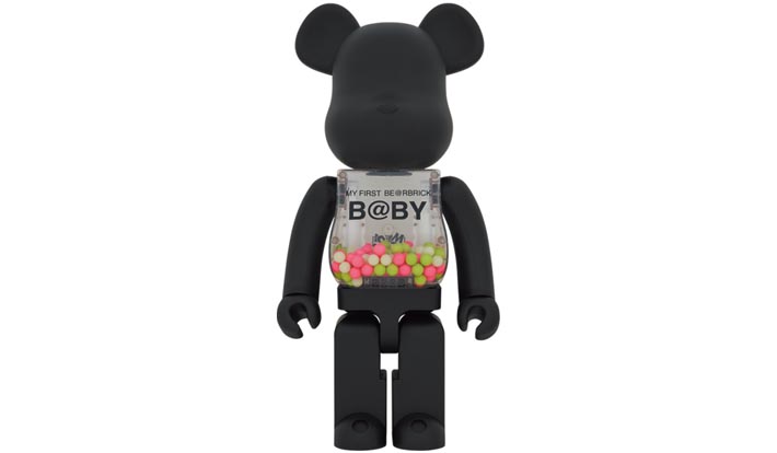 MY FIRST BE@RBRICK B@BY MATT BLACK Ver. 1000％