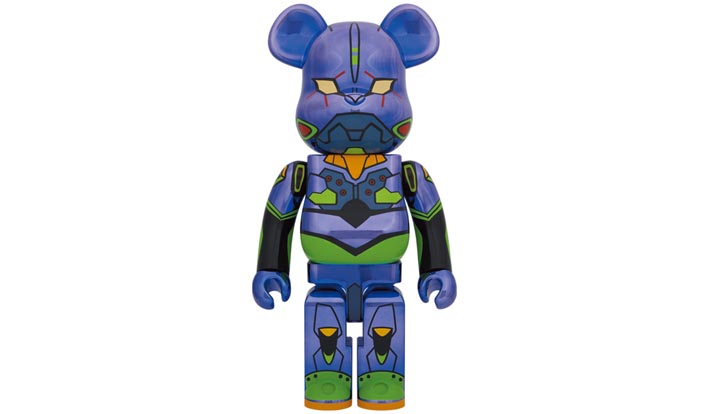 BE@RBRICK エヴァンゲリオン初号機 CHROME Ver.1000％