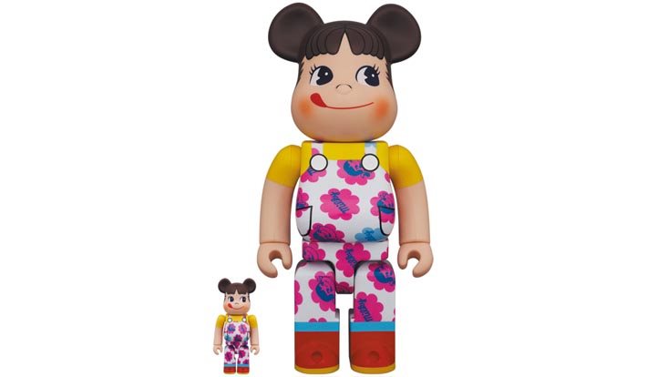 BE@RBRICK ペコちゃん ミルキー70周年デザイン 100％ & 400％ - Web