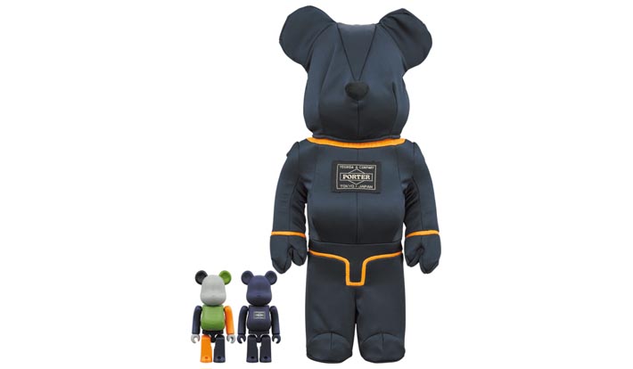 BE@RBRICK PORTER TANKER IRON BLUE Special Edition 100％ & 400