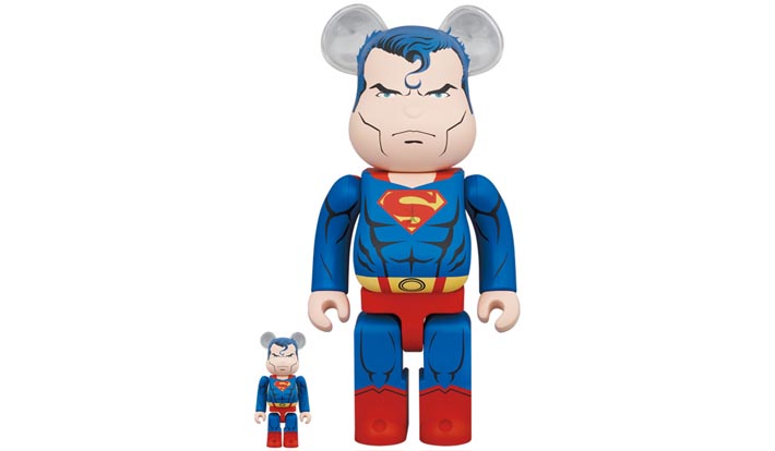 BE@RBRICK SUPERMAN (BATMAN: HUSH Ver.) 100％ & 400％