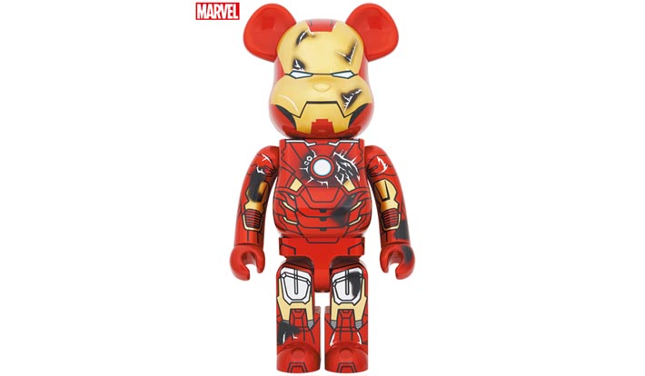 BE@RBRICK IRON MAN MARK VII DAMAGE Ver. 400％