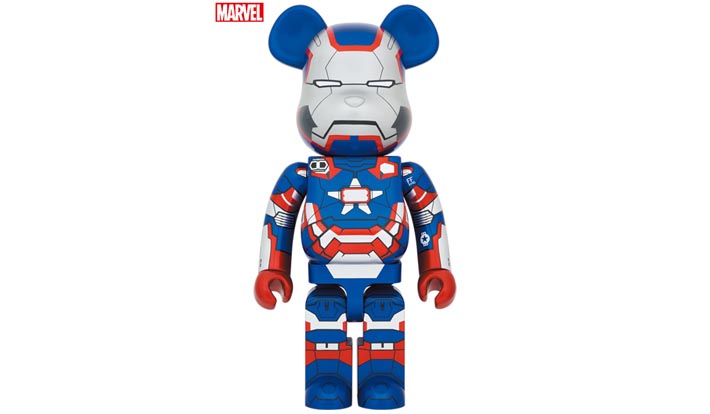 BE@RBRICK IRON PATRIOT 1000％