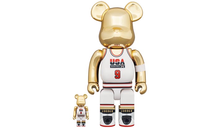 BE@RBRICK Michael Jordan 1992 TEAM USA 100％ & 400％