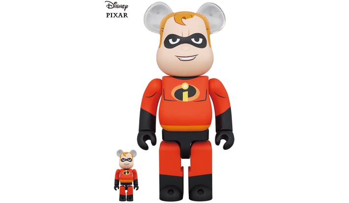 BE@RBRICK Mr.INCREDIBLE 100％ & 400％