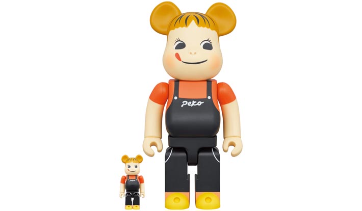 BE@RBRICK ペコちゃん コーヒーミルキー 100％ & 400％
