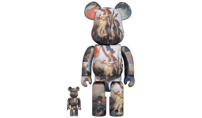 BE@RBRICK Eugène Delacroix "Liberty Leading the People" 100％ & 400％