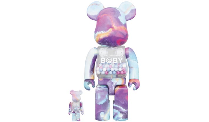 MY FIRST BE@RBRICK B@BY MARBLE Ver. 100％ & 400％