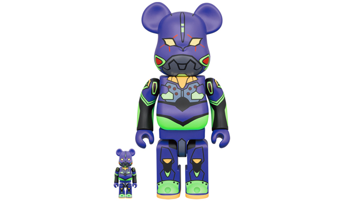 BE@RBRICK エヴァンゲリオン 初号機(新塗装版) 100％ & 400％