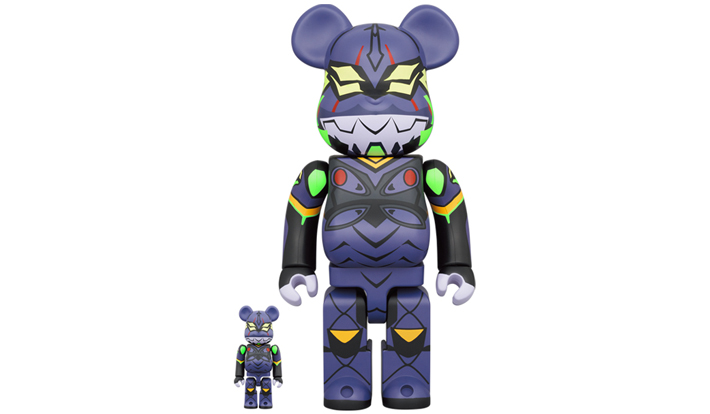 BE@RBRICK エヴァンゲリオン 第13号機(新塗装版) 100％ & 400％