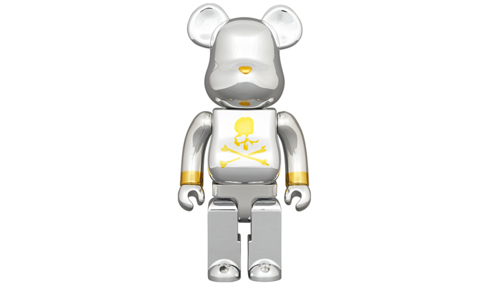 BE@RBRICK mastermind JAPAN SILVER 1000％