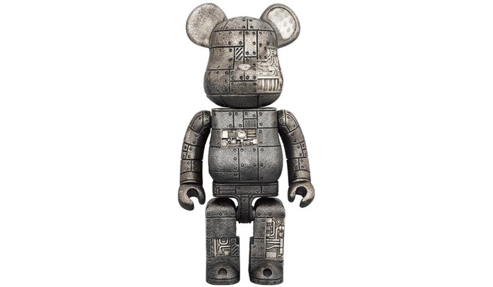 BE@RBRICK ROYAL SELANGOR STEAMPUNK COAL BLACK 400％