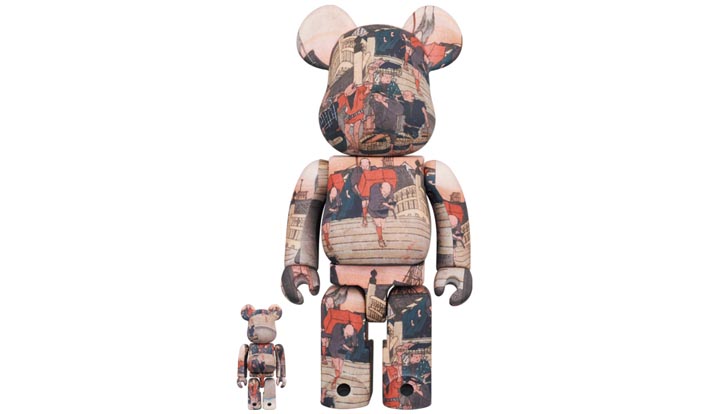 東京国立博物館 BE@RBRICK 歌川広重「東海道五十三次」日本橋 100％ & 400％