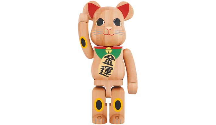 BE@RBRICK カリモク 招き猫 弐 1000％