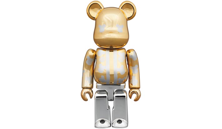 BE@RBRICK メ組 はっぴ 金メッキ