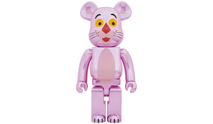 BE@RBRICK PINK PANTHER CHROME Ver.1000％