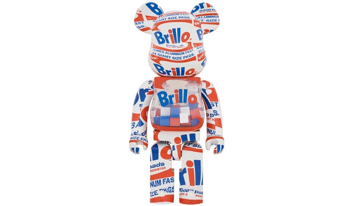 BE@RBRICK ANDY WARHOL "Brillo" 2022 1000％