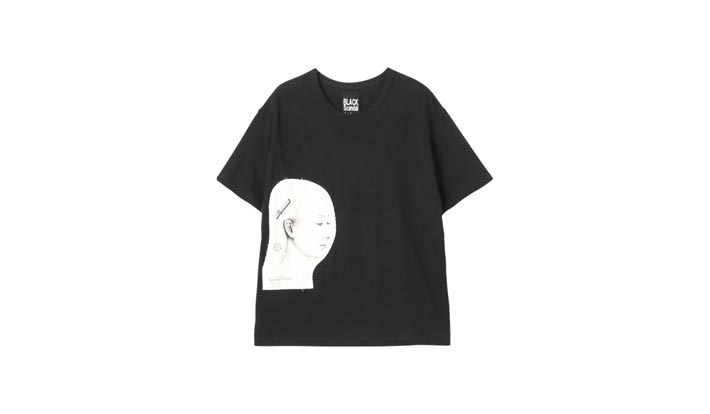 BE@RBRICK BLACK Scandal Yohji Yamamoto × 内田すずめ × S.H.I.P&crew 私の中の私たち PATCH T-SHIRT