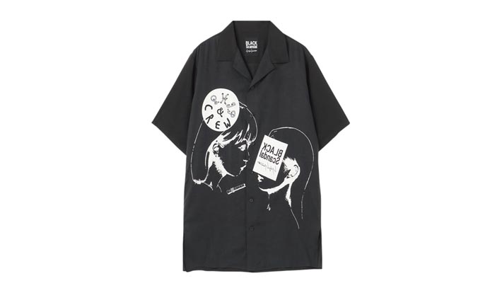BE@RBRICK BLACK Scandal Yohji Yamamoto × 内田すずめ × S.H.I.P&crew PT SHIRT(HS)