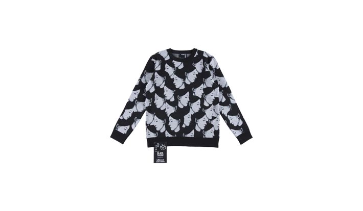 BE@RBRICK BLACK Scandal Yohji Yamamoto × 内田すずめ × S.H.I.P&crew 私の中の私たち KNIT GANG COUNCIL CREW NECK SW