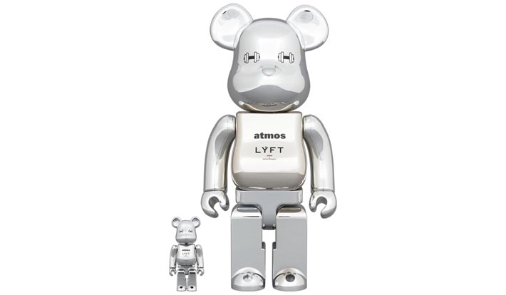 BE@RBRICK atmos × LYFT 100％ & 400％