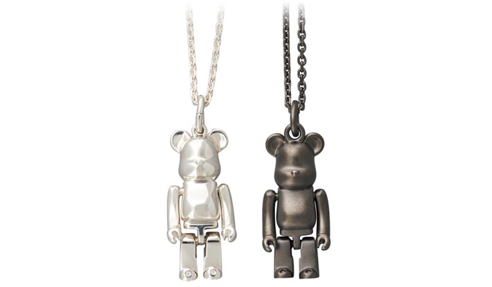 IVXLCDM × BE@RBRICK チャームネックレス(SILVER／BLACK)