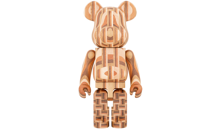 BE@RBRICK カリモク 寄木 2nd 1000％