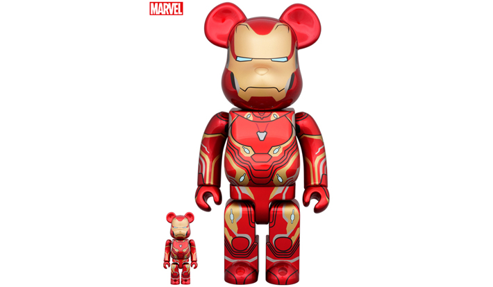 BE@RBRICK IRON MAN MARK 50 100％ & 400％