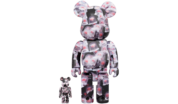BE@RBRICK JELLYFISH「ベニクラゲ」100％ & 400％