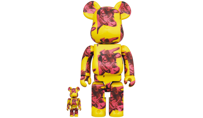 BE@RBRICK ANDY WARHOL "Cow Wallpaper" 100％ & 400％