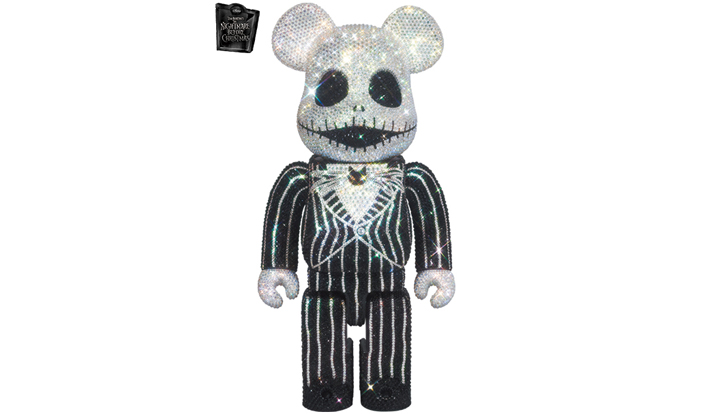 BE@RBRICK CRYSTAL DECORATE Jack Skellington 400％