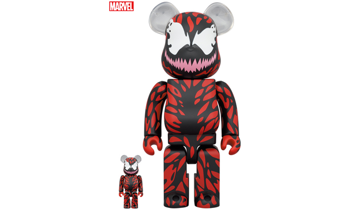 BE@RBRICK CARNAGE 100％ & 400％