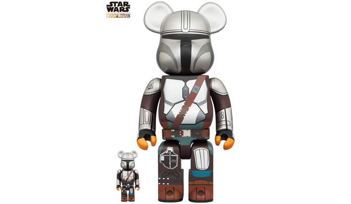 BE@RBRICK MANDALORIAN BESKAR ARMOR 100％ & 400％