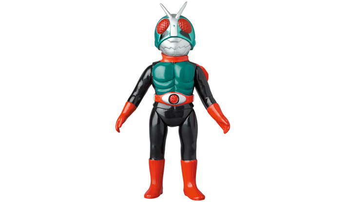 仮面ライダー新2号 (細ライン、マスク取れ) (ミドルサイズ) - Web