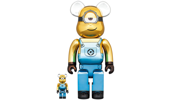 BE@RBRICK STUART Chrome Ver. 100％ & 400％