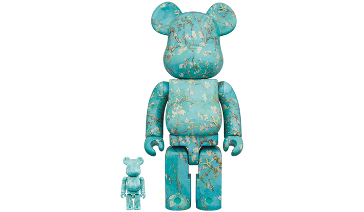 BE@RBRICK × Van Gogh Museum(R) Van Gogh "Almond Blossom" 100％ & 400％