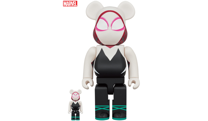 BE@RBRICK 『SPIDER-MAN:INTO THE SPIDER-VERSE』 SPIDER-GWEN 100％ & 400％