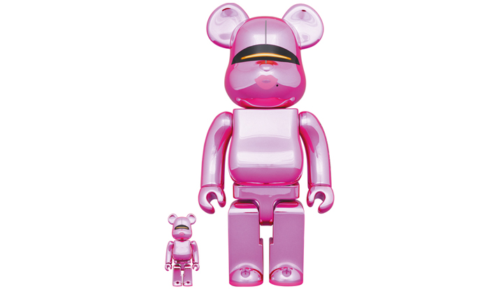 BE@RBRICK SORAYAMA×2G PINK GOLD Ver. 100％ & 400％