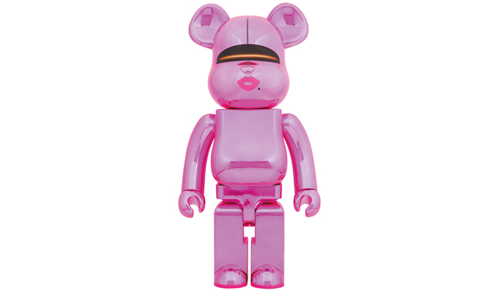 BE@RBRICK SORAYAMA×2G PINK GOLD Ver. 1000％
