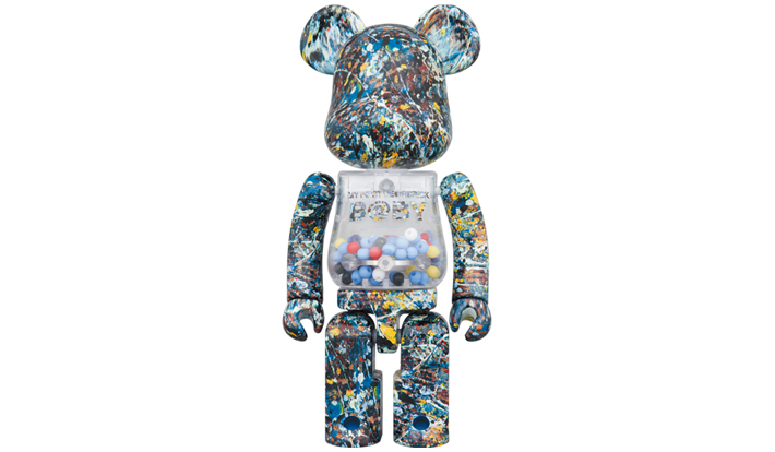 超合金 MY FIRST BE@RBRICK Jackson Pollock Studio Ver.